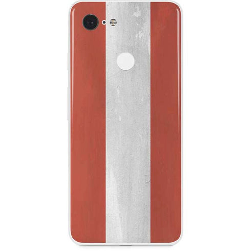 Latvia Flag Distressed Google Pixel 3 Skin